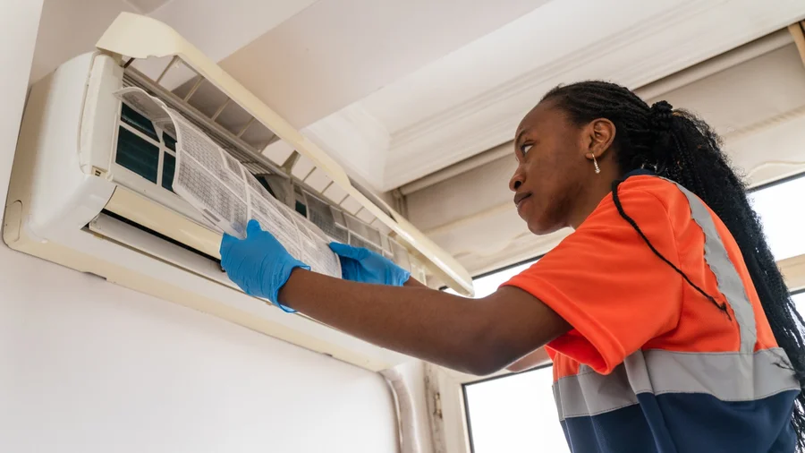Air conditioning and HVAC installation