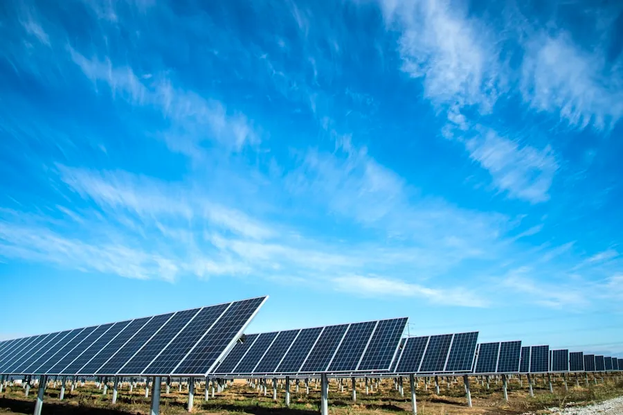 Solar farm installation